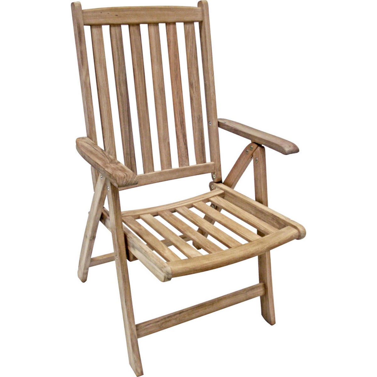 GARTENSTUHL Mara Hellbraun Hochlehner - Hellbraun, Holz (62/108/79cm) - DELUKE