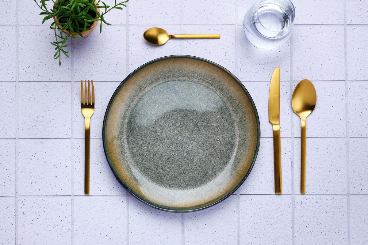 LÖFFEL 6er-Set Telmo - Gold - Goldfarben, Metall - Björn