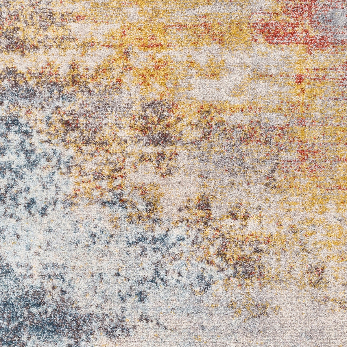 KURZFLORTEPPICH 160/213 cm Mehrfarbig - Multicolor/Orange, Naturmaterialien/Textil (80/220cm) - LIVABLISS