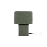 TISCHLAMPE Boaz Recto - Grün - 24/14/33 cm - Grün, Metall (24/14/33cm) - Leitmotiv