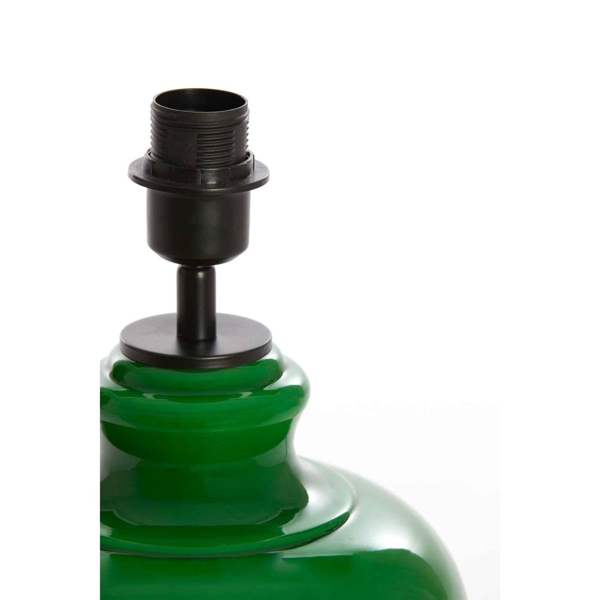 LAMPENFUSS Verde Grün 28.5/28.5/33 cm - Grün, Glas (28.5/28.5/33cm) - Light & Living