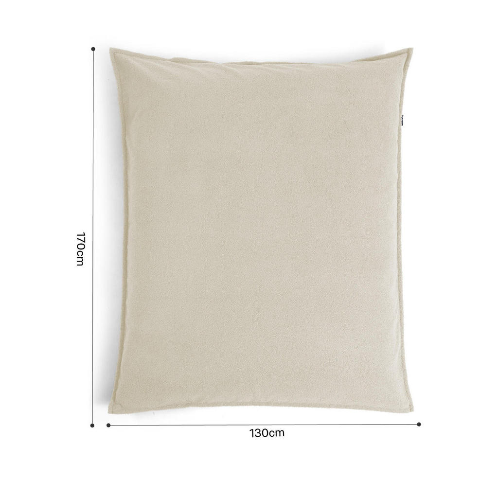Thumbnail - Mokebo Sitzsack, Beige, Textil, 170x130x2 cm, Wohnzimmer, Hocker, Sitzsäcke, XXL Sitzsäcke