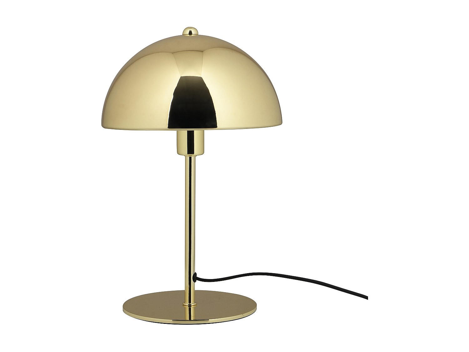 TISCHLAMPE - 20 cm x 20 cm - Metall - Goldfarben - ONTARIO - Goldfarben, Metall (20/20/30cm) - Vente-Unique
