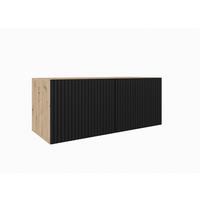 TV-SCHRANK NOE - Schwarz/Eiche Artisan, Holzwerkstoff (100/41/40cm) - Meblini