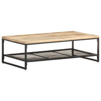 COUCHTISCH 110x60x35 cm Mango Massivholz - Braun, Holzwerkstoff (110/60/35cm) - furnicato