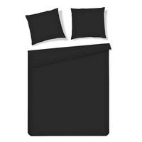 BETTWÄSCHE Micros - Schwarz, Textil (200/220cm) - home&you