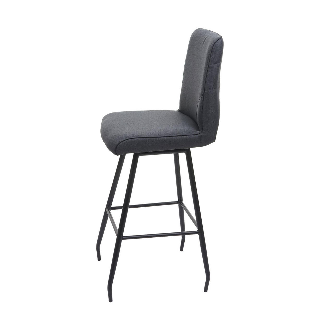 BARHOCKER Grau - Grau, Metall (41/111/51cm) - MCW