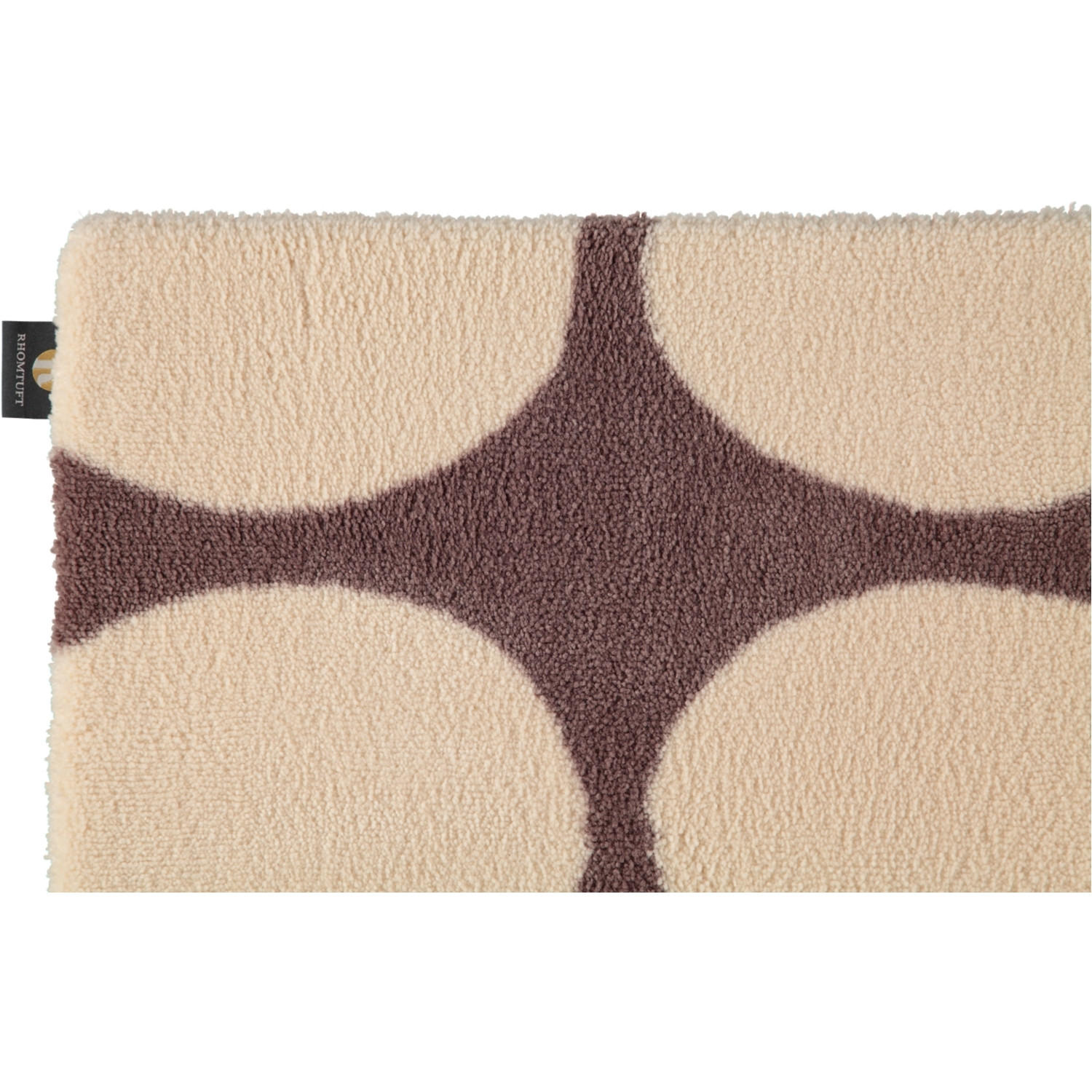 BADTEPPICHE HOT BEIGE - 42 - Beige, Textil (70/120cm) - Rhomtuft