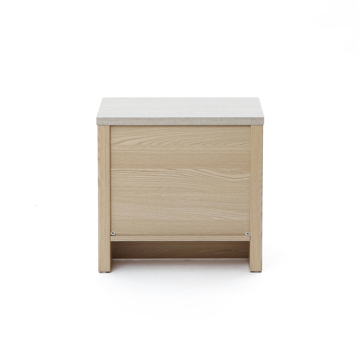 NACHTTISCH Modern mit Schublade & offenem Fach, Holzoptik | B53 x T45 x H50 cm - Braun, Holzwerkstoff (53/50/45cm) - Hometopia