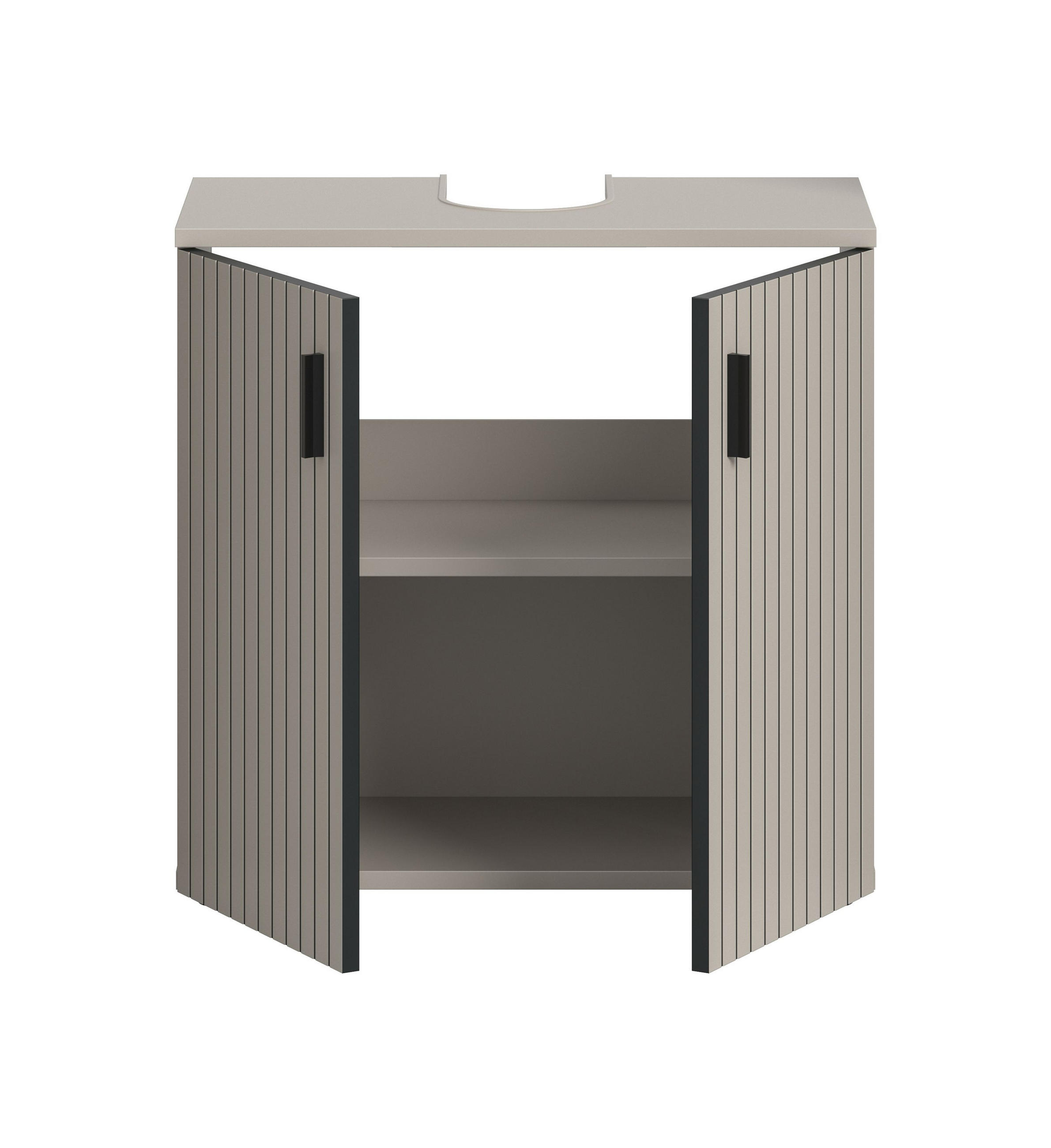 Homes & Jones Waschbeckenunterschrank Kaschmir 60x59x30 cm