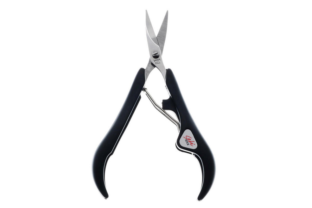 NAGELSCHERE EDELSTAHL SS-201, 12.3 cm - Silberfarben/Schwarz, Metall (4.5/1.2/12.3cm) - Seki EDGE