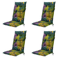 GARTENSTUHLKISSEN Iven 123/50 cm 4er-Set - Grün, Textil (50/7/123cm) - Madison