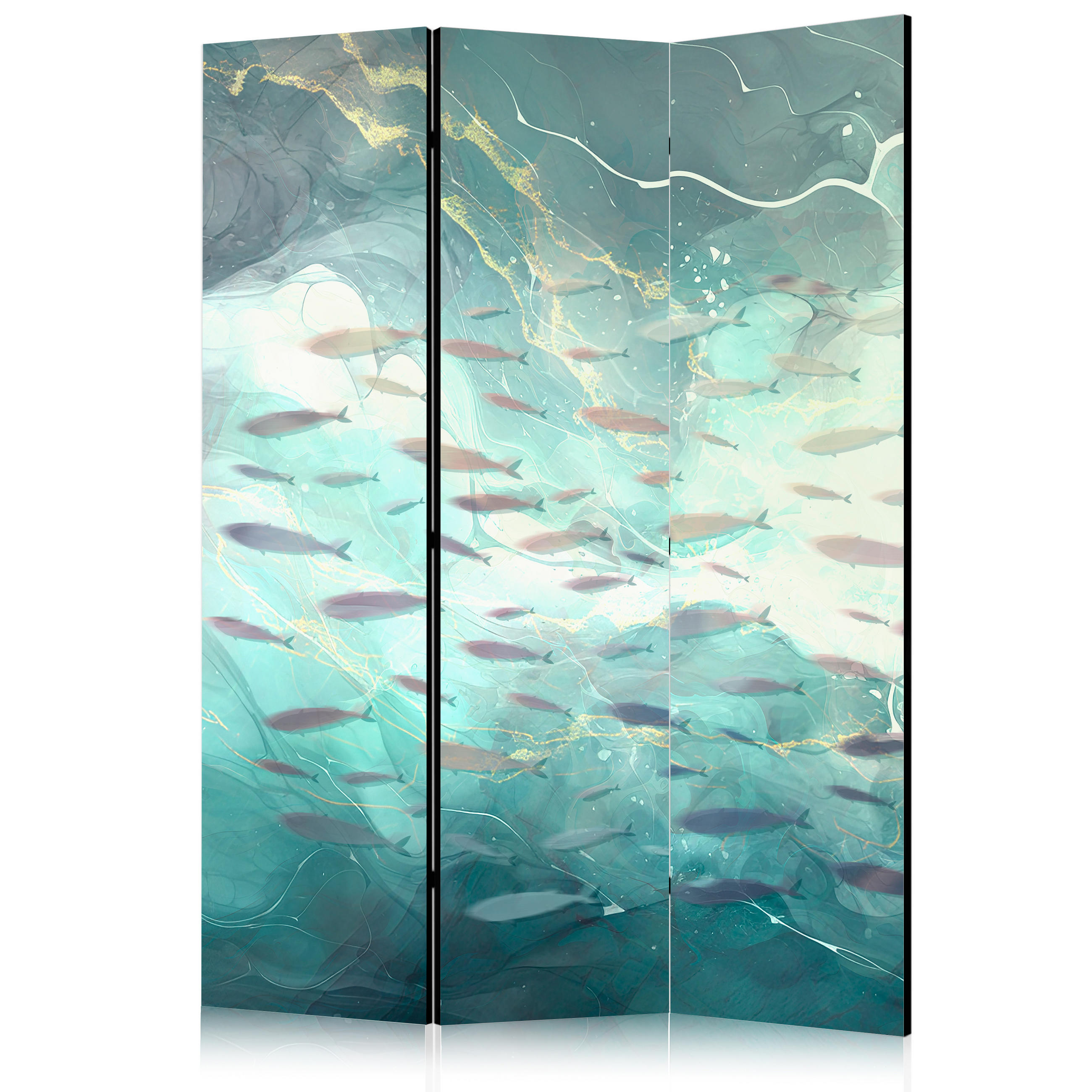 Muralo Paravent Mehrfarbig 135x172x3 cm