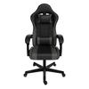 GAMINGSTUHL HyperSeat schwarz/dunkelgrau - Dunkelgrau, Kunststoff (63/131/121cm) - Juskys