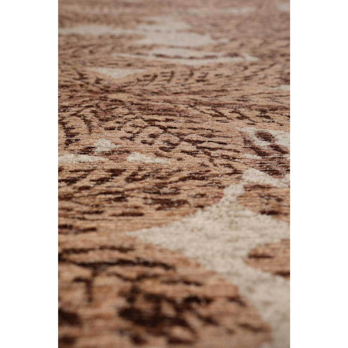 RECYCELTER OUTDOOR-TEPPICH Ariane rost 80 x 200 cm - Rot, Textil (80/200cm) - Vivaraise