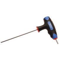 SCHRAUBENDREHER MIT T-GRIFF UND SEITLICHER KLINGE | INNENSECHSKANT 2 - Multicolor, Kunststoff/Metall (1/1cm) - BGS technic