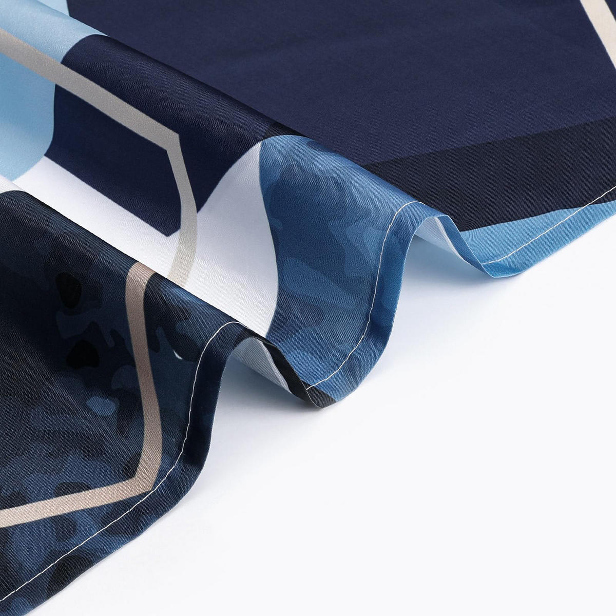 DUSCHVORHANG abstrakt 180 cm bedruckt wasserdicht schimmelresistent Badezimmer - Multicolor, Textil (180/180cm) - MCBOSON