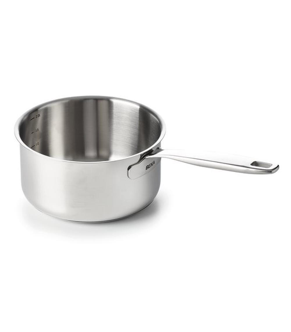 STIELKASSEROLLE Saucenpfanne Maestro RVS ø 20 cm / 3,1 Liter - geeignet für alle Wärmequellen - Silberfarben, Metall (1/22/13cm)