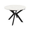 TISCH Leia 100 Ausziehbar - Multicolor/Schwarz, Holzwerkstoff/Metall (100/100/76cm) - MIRJAN24
