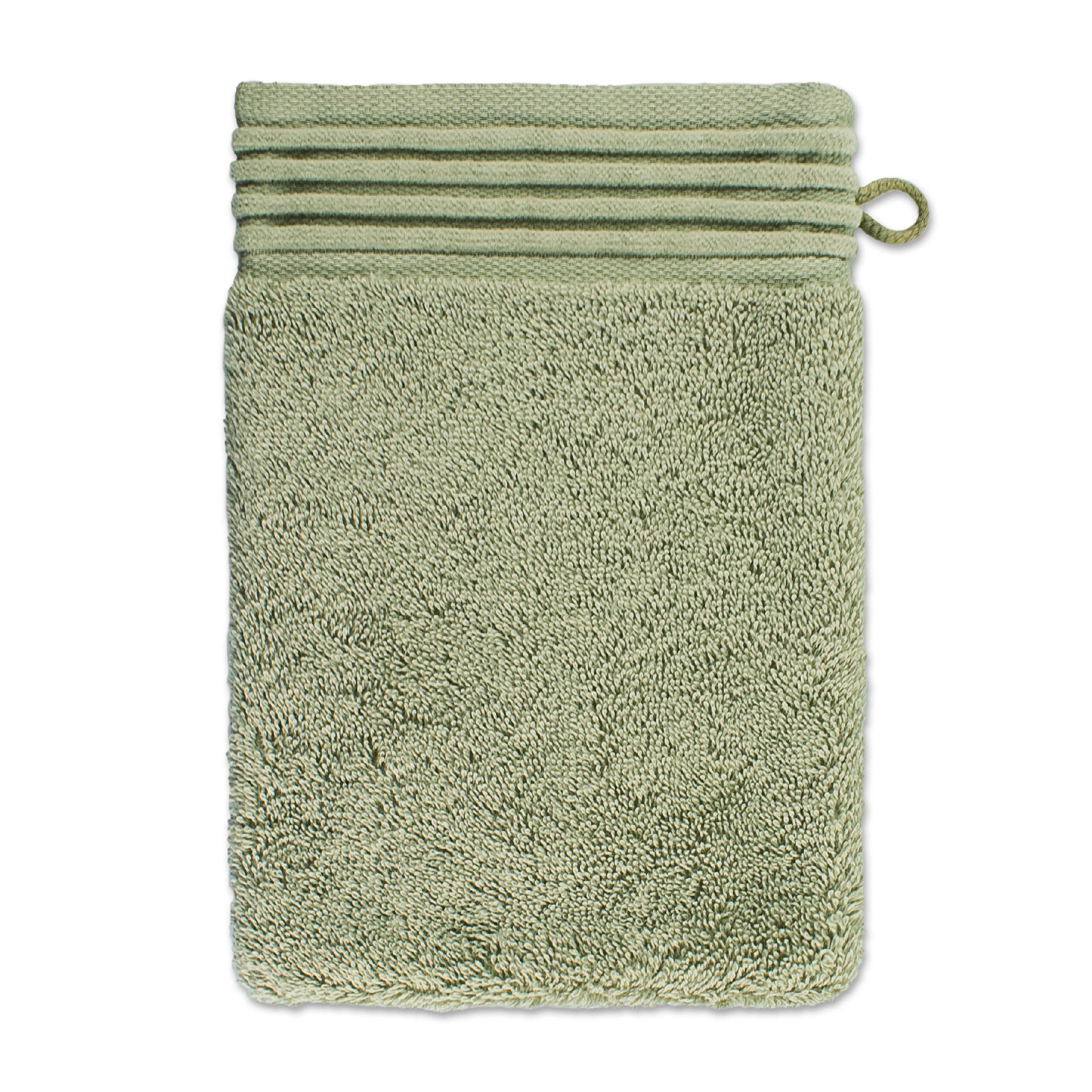 WASCHHANDSCHUH LOFT - Waldgrün, Textil (20/15cm) - MÖVE
