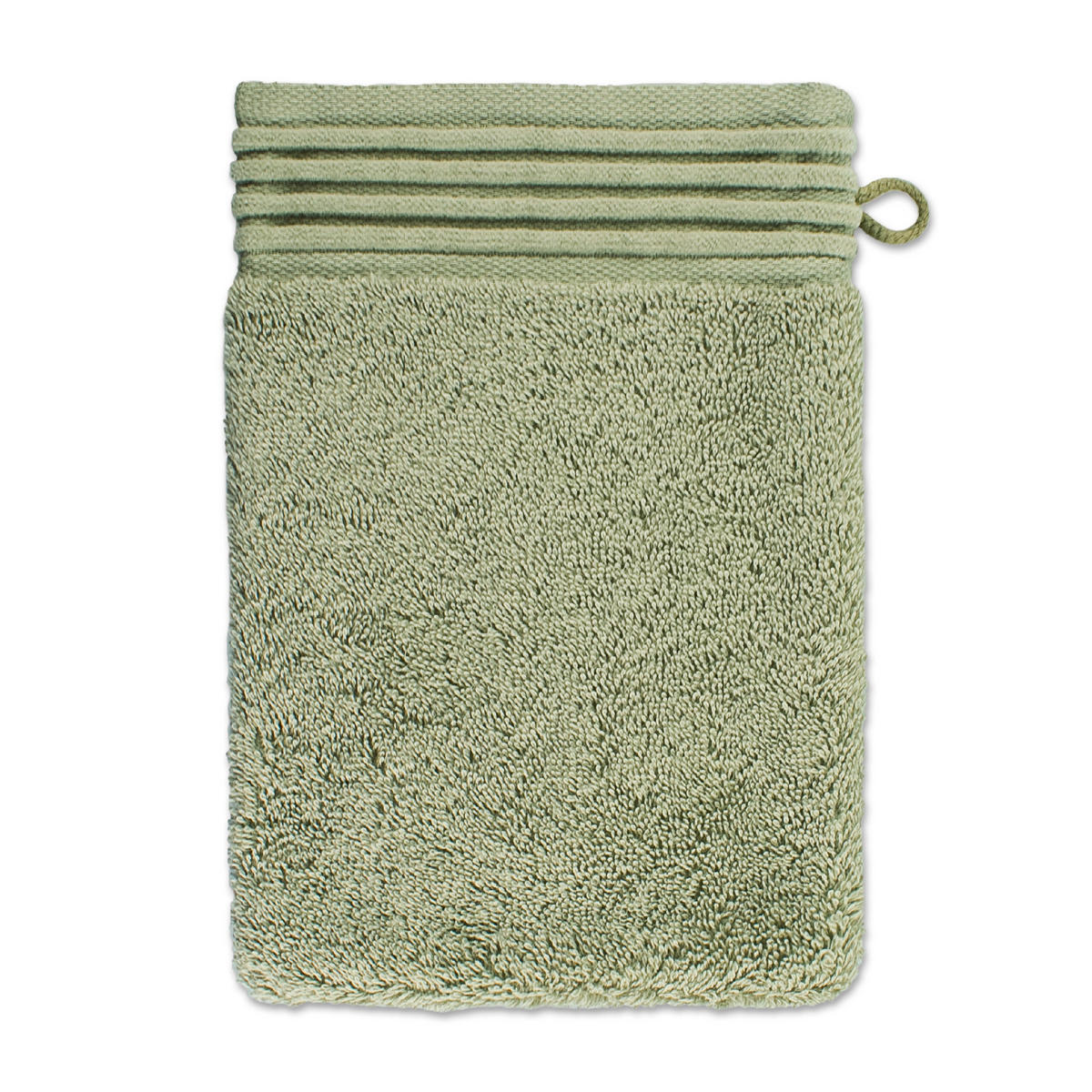 WASCHHANDSCHUH LOFT - Waldgrün, Textil (20/15cm) - MÖVE