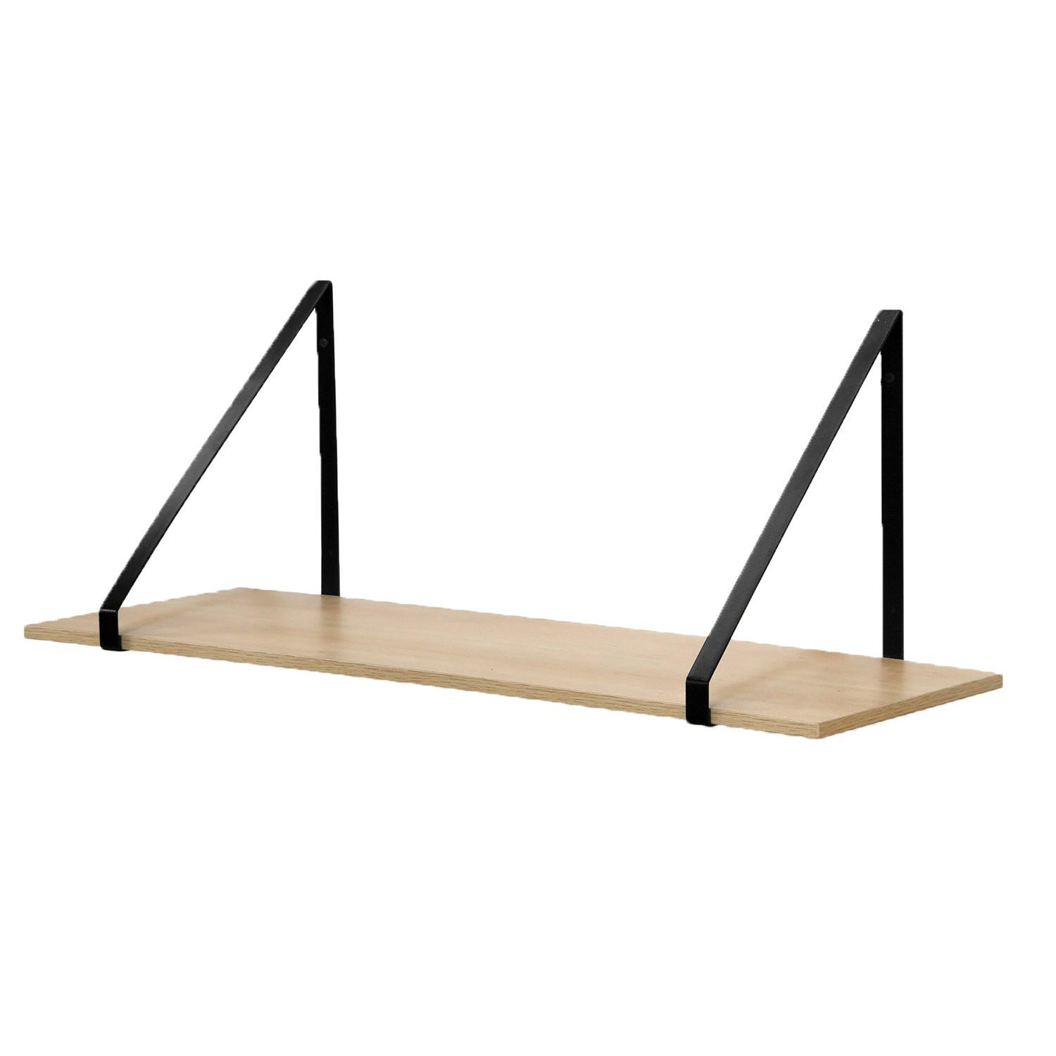 WANDREGAL mit besonders großer Tiefe - T29.5cm - Apfelbaumfarben, Holzwerkstoff (29.5/30/80cm) - Calicosy