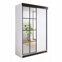 SCHIEBETÜRENSCHRANK ARI 1 mit Spiegel 150 - Weiß - Weiß, Holzwerkstoff (150/200/62cm) - Kier Furniture