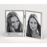 BILDERRAHMEN Chloe 2x10x15, silber, vertikal - Silberfarben, Metall (22.2/16.2/1cm) - EMIX24