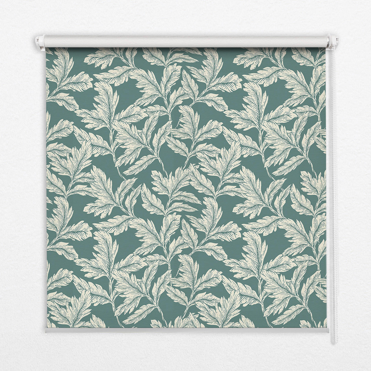 INNENROLLO - Fensterrollo - Rollo - 150x180 cm - Blättertapete - Beige, Kunststoff (150/180/0.5cm) - TULUP