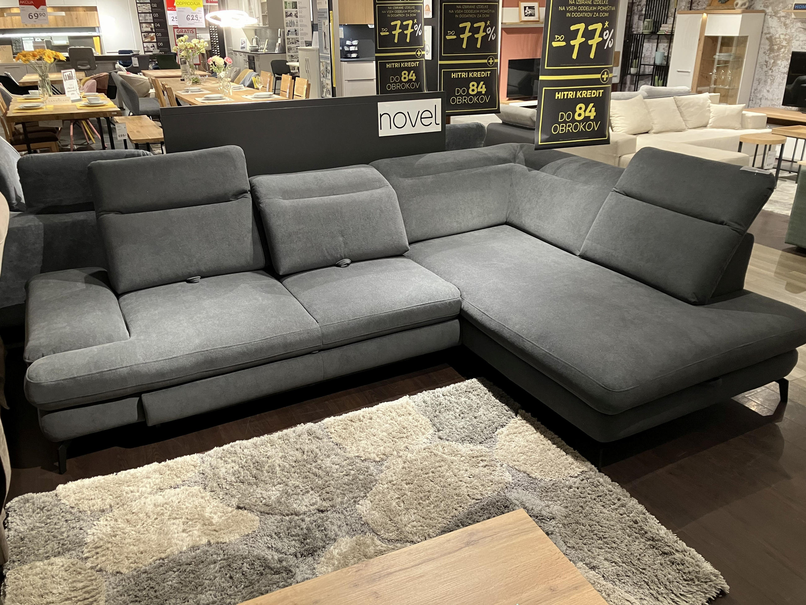 SEDEŽNA GARNITURA FIJI - Novel