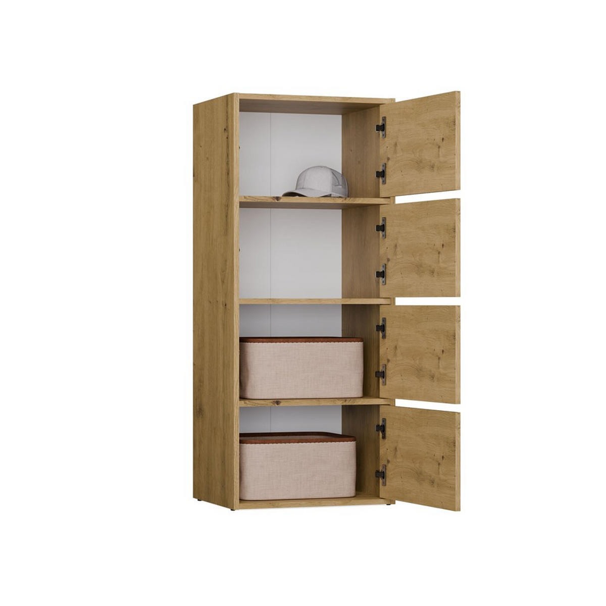 KOMMODE Artisan 50/119/40 - Eiche Artisan, Holzwerkstoff (50/119/40cm) - RAUMHIRSCH FURNITURE