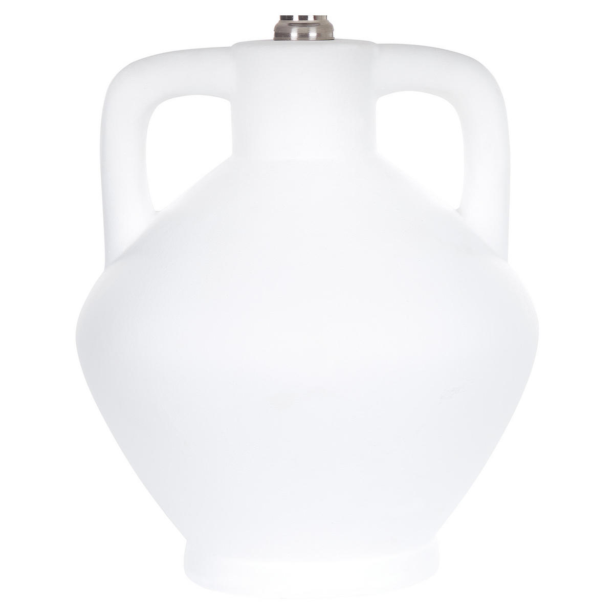 TISCHLAMPE Labrada 32/32/46 cm - Weiß, Keramik (32/32/46cm) - Beliani
