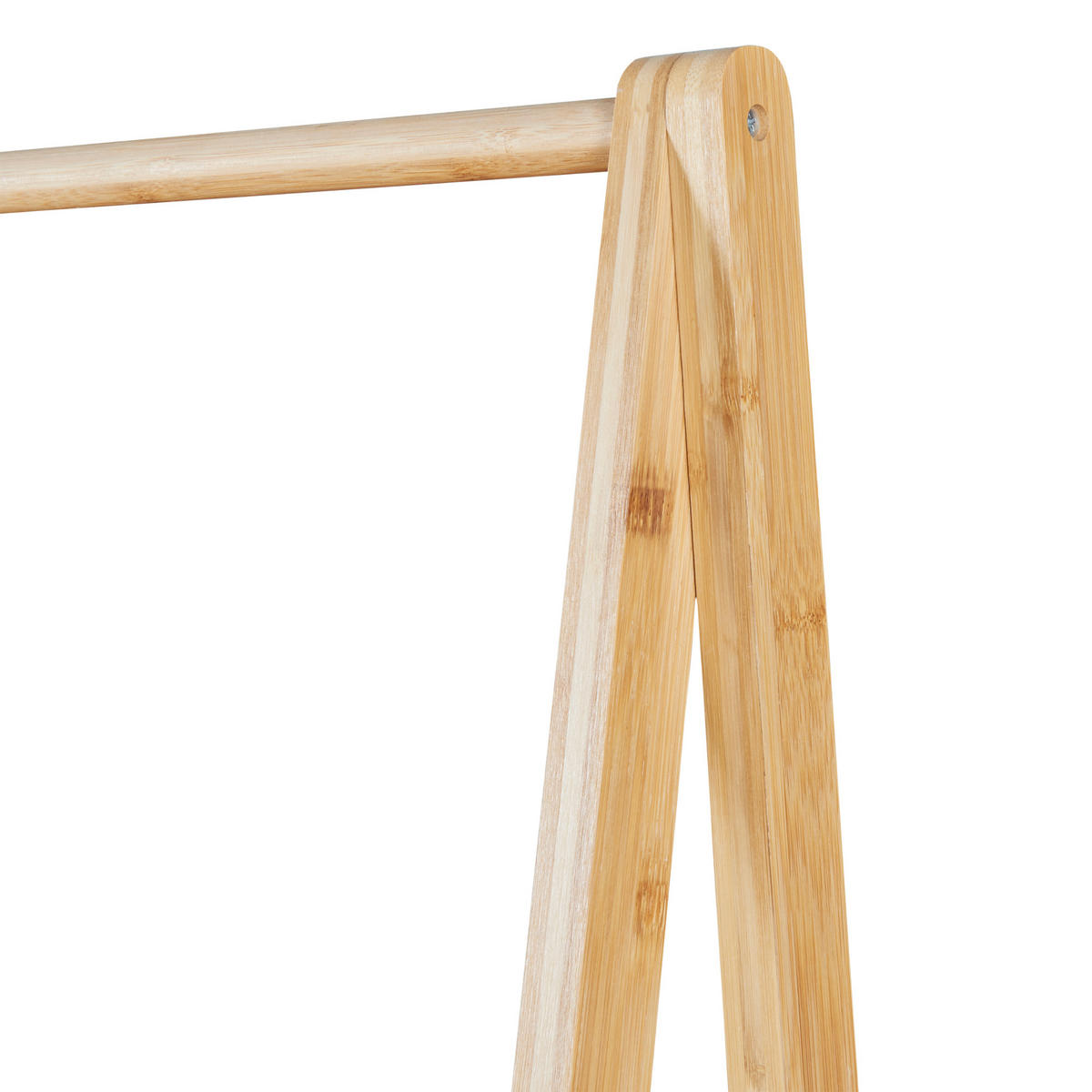 GARDEROBENSTÄNDER Öckerö - Naturfarben, Holz (60/150/40cm) - [en.casa]