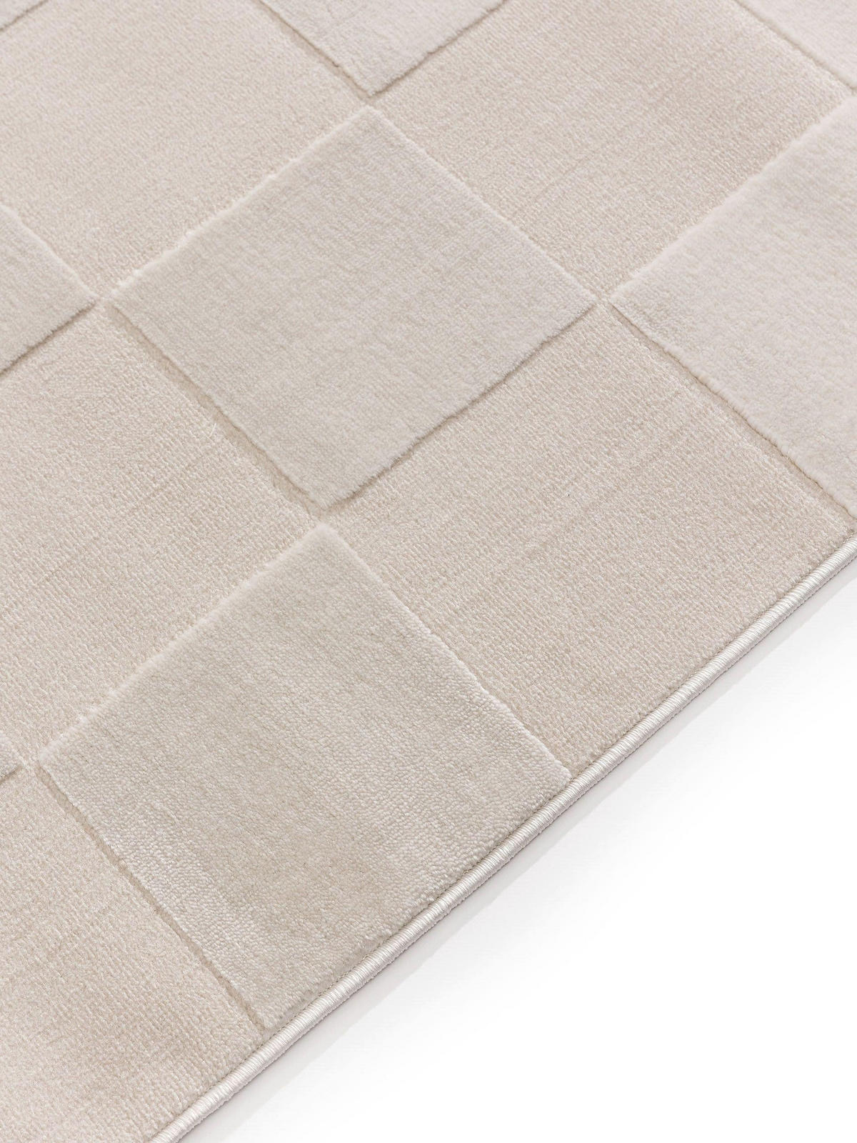 TEPPICH Claire Cream 120x170 cm - Creme, Kunststoff (120/170cm) - benuta
