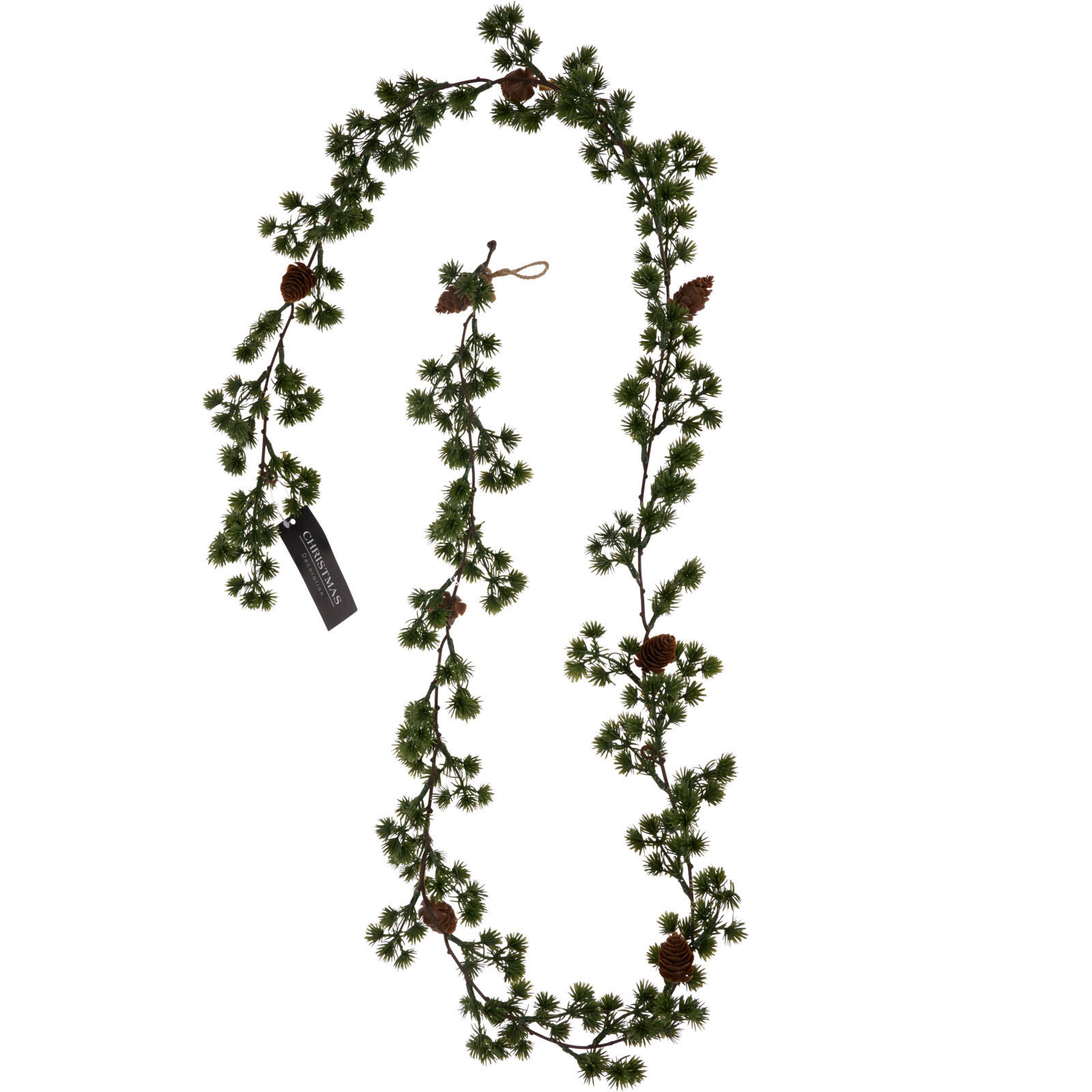 TANNENGIRLANDE Weihnachten 180 cm - Grün, Kunststoff (180cm) - Home Styling Collection