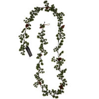 TANNENGIRLANDE Weihnachten 180 cm - Grün, Kunststoff (180cm) - Home Styling Collection