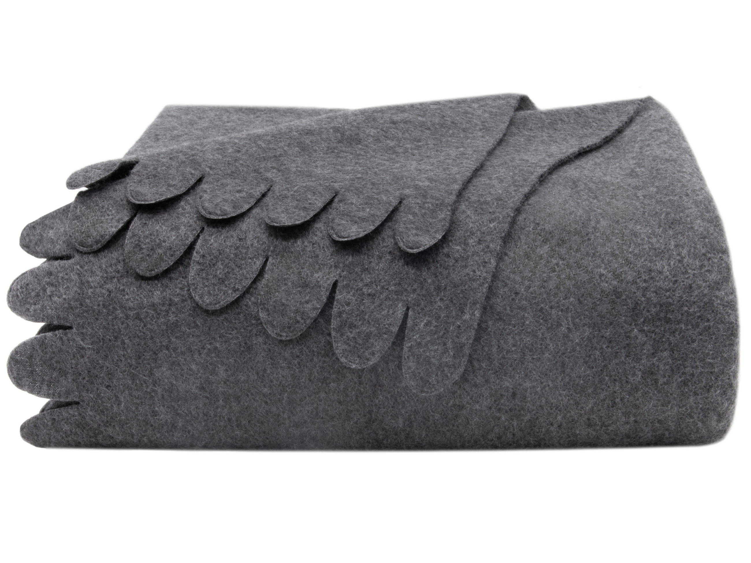 Zollner Kuscheldecke, Grau 130x170 cm