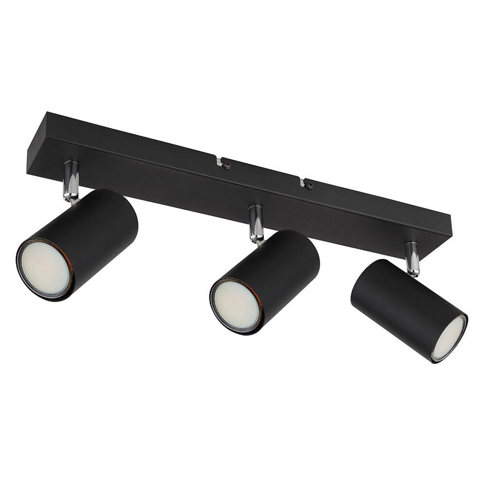 Globo Lighting Deckenleuchte Schwarz 6x12x41 cm