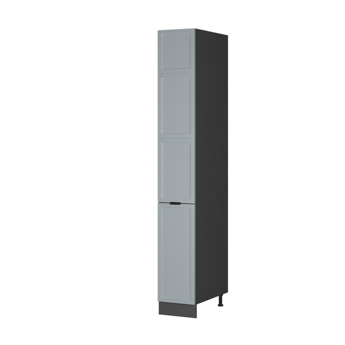 APOTHEKERSCHRANK Fame-Line Hellblau-grau 30 cm - Anthrazit/Blaugrau, Holzwerkstoff (30/206.8/58cm) - Vicco