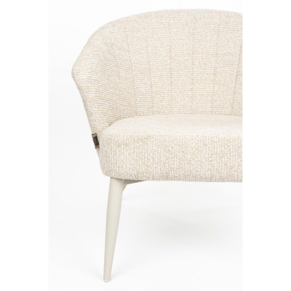 SESSEL Georgia Beige - Beige, Kunststoff (77/71/73.5cm) - Dutchbone