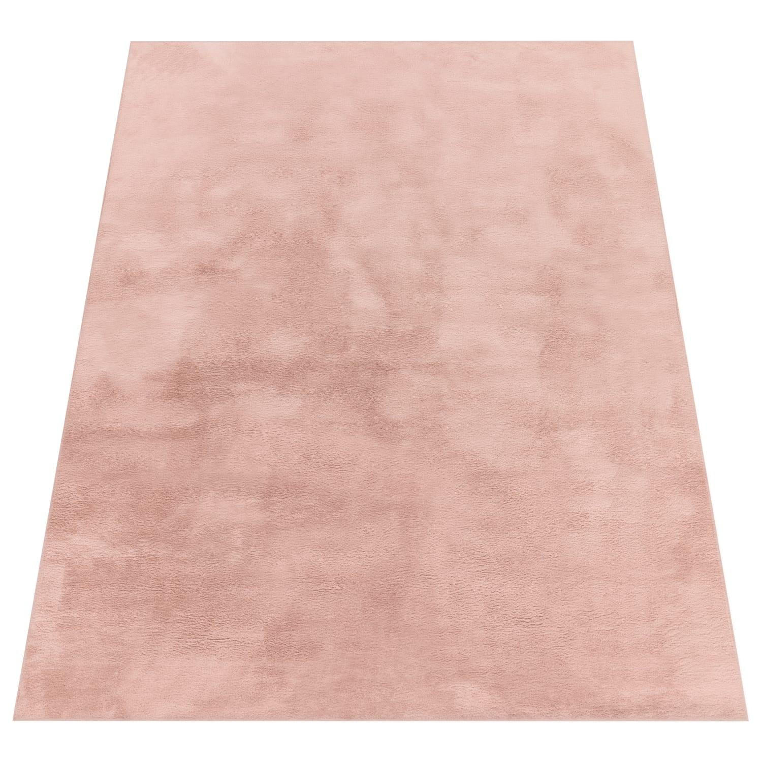 HOCHFLORTEPPICH 160/220 SOFT 380 - Pink, Kunststoff (160/220cm) - Paco Home