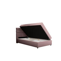 BOXBETT Reve 120 x 200 cm mit Bettkasten und Lattenrost ohne matratze - rosa - Rosa, Holz (120/200cm) - Panda Möbel