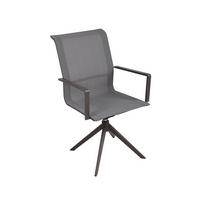 GARTENSTUHL Emma 2er Set Anthrazit 95x54x63cm - Anthrazit, Kunststoff (54/95/63cm) - DELUKE