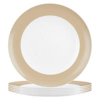 SPEISETELLER Liberty Pure Colors Dusty Beige ø 27 cm 6er Set - Beige, Keramik (27.3cm) - Seltmann Weiden