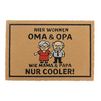 ROHOŽ - viacfarebná, textil/plast (60/40cm) - Relaxdays