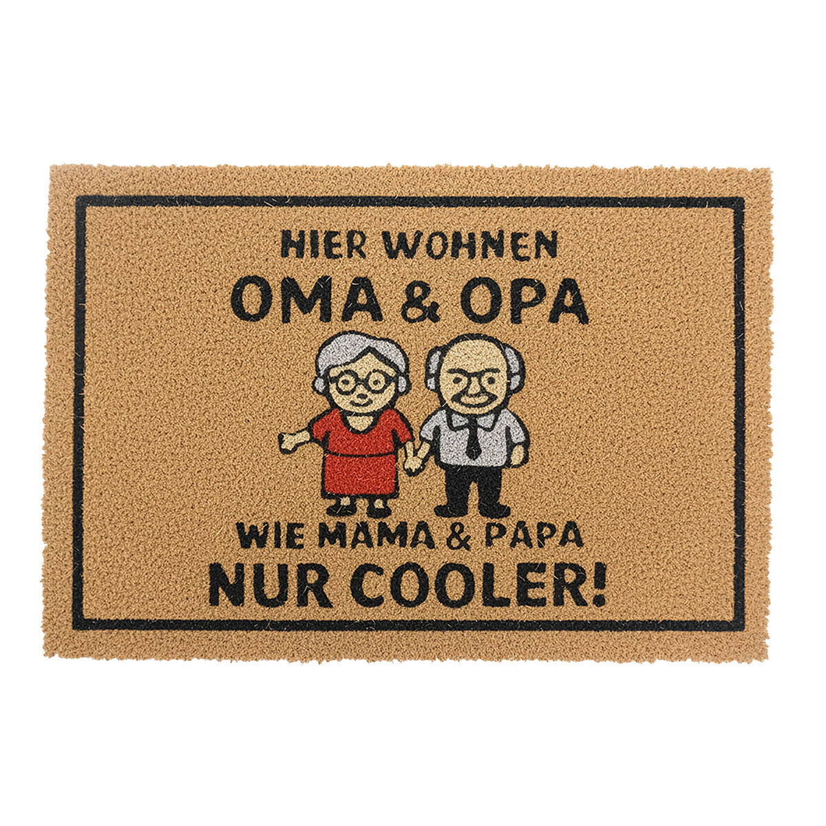 ROHOŽ - viacfarebná, textil/plast (60/40cm) - Relaxdays