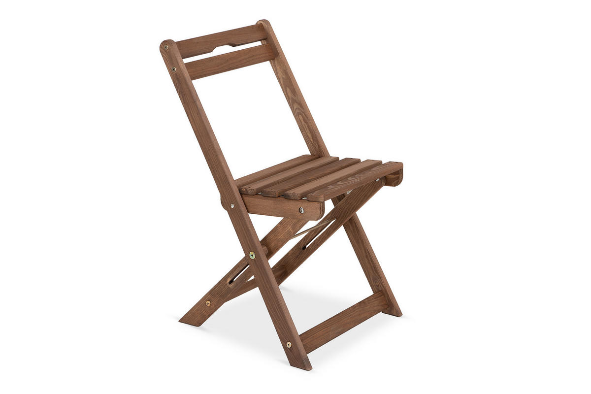 BALKONMÖBEL MELES für 2 Personen, braun - Braun, Holz - KONSIMO®