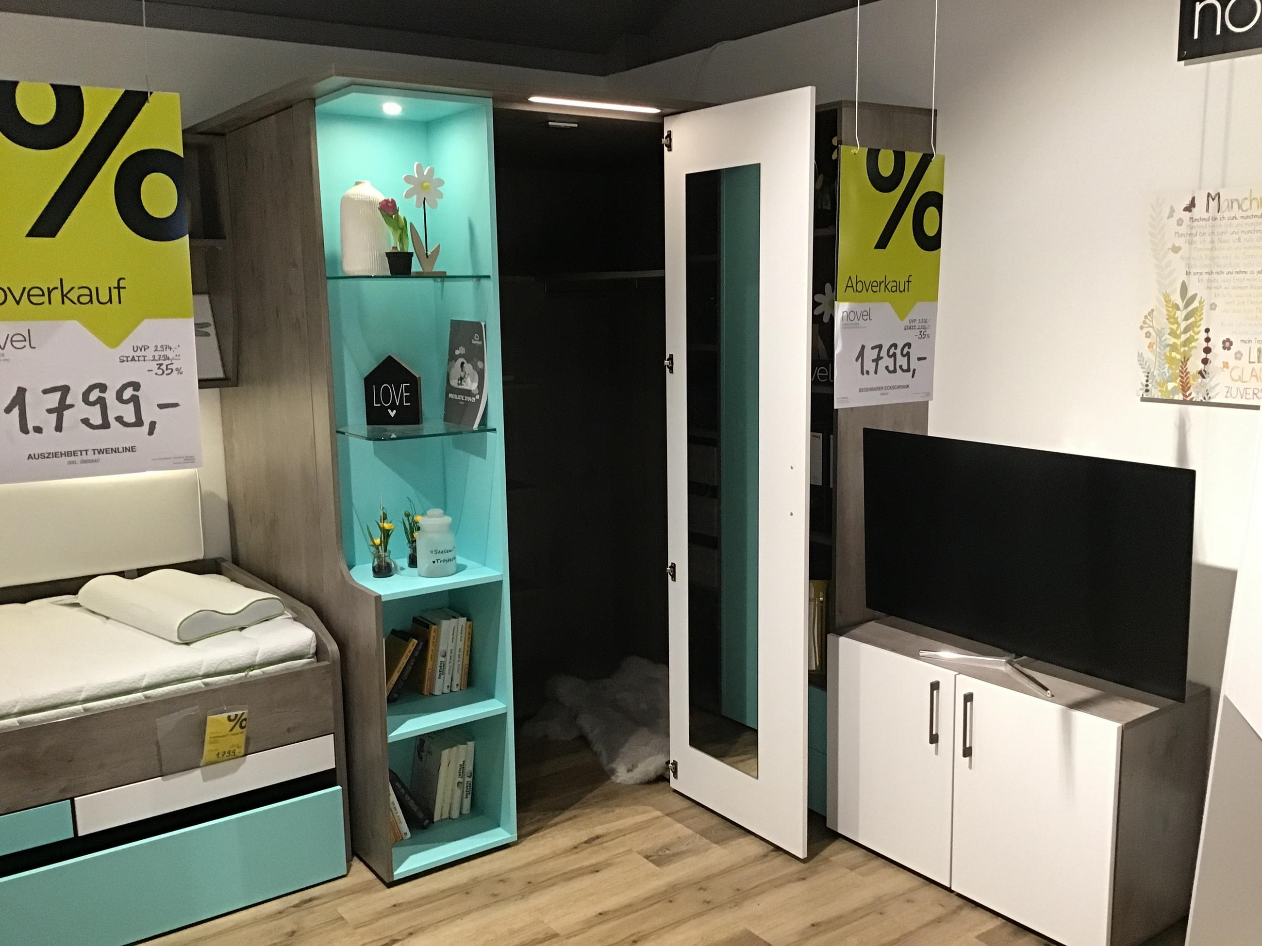 Begehbarer Schrank Twenline - Novel