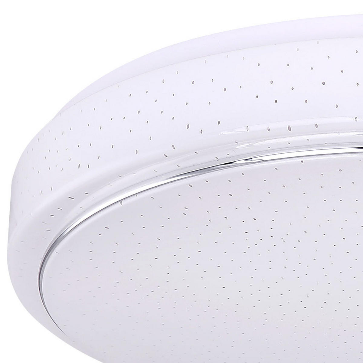 LED DECKENLEUCHTE Metall Weiß - Weiß, Metall (37.5/37.5/7.5cm) - Globo Lighting