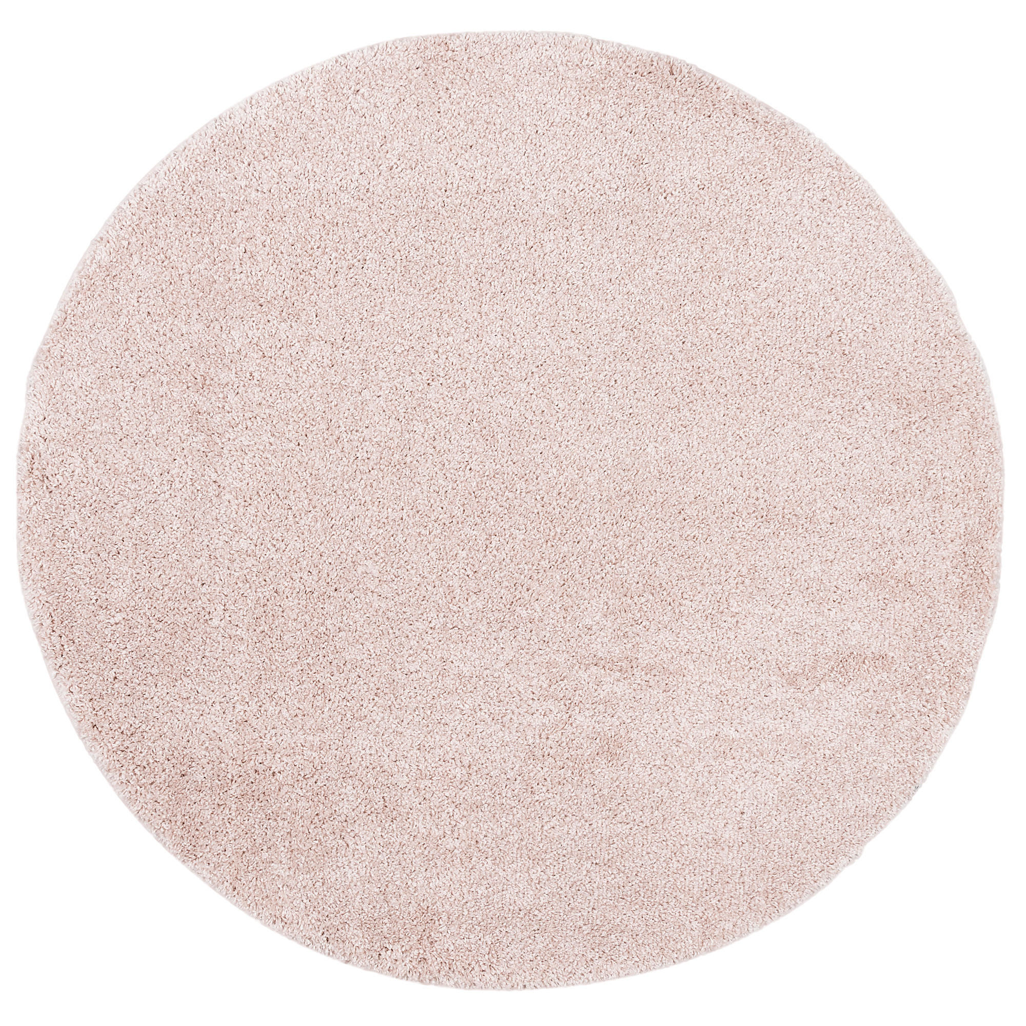 HOCHFLOR LANGFLOR TEPPICH ALOHA RUND - Rosa, Textil (150/150cm) - Pergamon